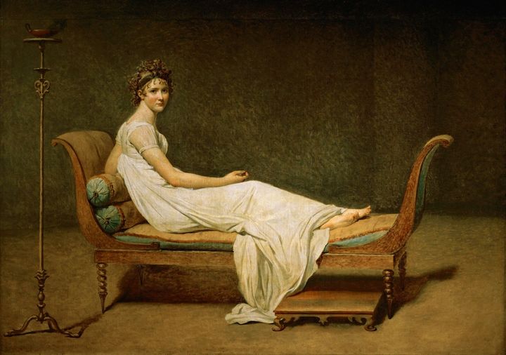 Mme Recamier nee Julie Bernard, 1800 Jacques-Louis David