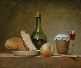 Still Life with a Bulbous Bottle, c.1770 by Vallayer-Coster | Giclée Canvas Print