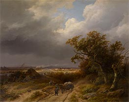 Landscape near Cleves, 1846 by Barend Cornelius Koekkoek | Giclée Canvas Print