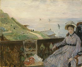 On the Terrace, 1874 by Berthe Morisot | Giclée Canvas Print