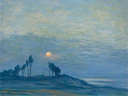Sunset Over the Trees, 1910 by Birger Sandzén | Giclée Canvas Print