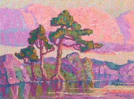 Colorado River, Estes Park, 1926 by Birger Sandzén | Giclée Canvas Print