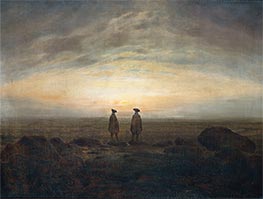 Two Men by the Sea, 1817 by Caspar David Friedrich | Giclée Canvas Print