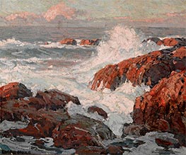 Crashing Waves, Undated by Edgar Alwin Payne | Giclée Canvas Print