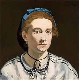 Victorine Meurent, c.1862 by Manet | Giclée Canvas Print