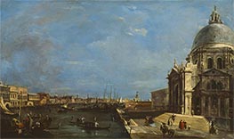 The Grand Canal, Venice, c.1760 by Francesco Guardi | Giclée Canvas Print