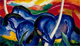 The Large Blue Horses, 1911 by Franz Marc | Giclée Canvas Print