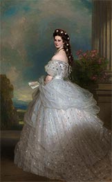 Empress Elizabeth of Austria, 1865 by Franz Xavier Winterhalter | Giclée Canvas Print