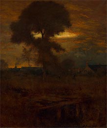 Afterglow, 1893 by George Inness | Giclée Canvas Print