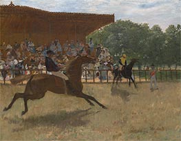 The False Start, c.1869/72 by Degas | Giclée Canvas Print