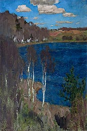 Lake. Spring, 1889 by Isaac Levitan | Giclée Canvas Print