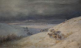 Winter, 1895 by Aivazovsky | Giclée Canvas Print