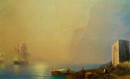 Early Morning by the Sea, 1850s by Aivazovsky | Giclée Canvas Print