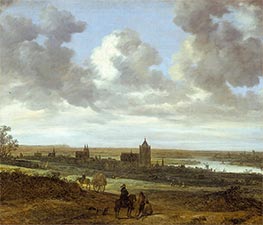 View of Arnhem, 1646 by Jan van Goyen | Giclée Canvas Print