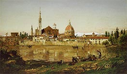 Florence, 1875 by Jasper Francis Cropsey | Giclée Canvas Print