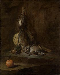 Still Life with Dead Rabbit, c.1728 by Chardin | Giclée Canvas Print