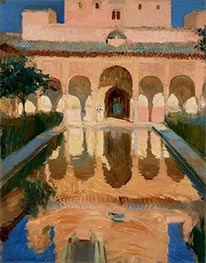 Hall of the Ambassadors, Alhambra, Granada, 1909 by Sorolla y Bastida | Giclée Canvas Print